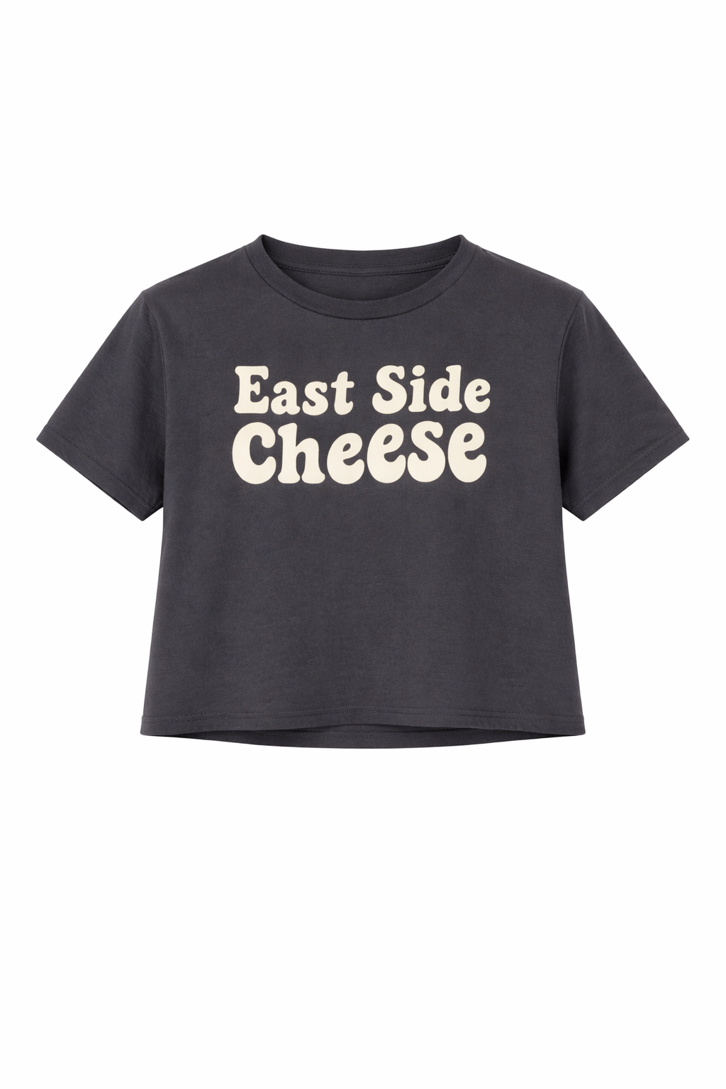 East Side Cheese Crop T-shirt
