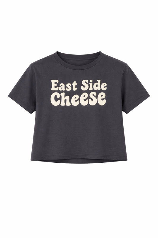 East Side Cheese Crop T-shirt